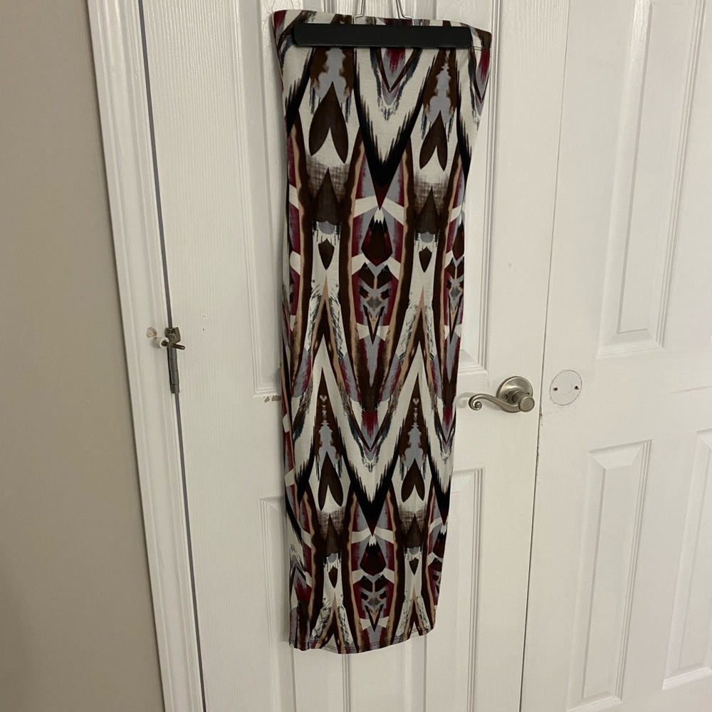 Fashion Nova Body Con Tube Dress (MultiColor)